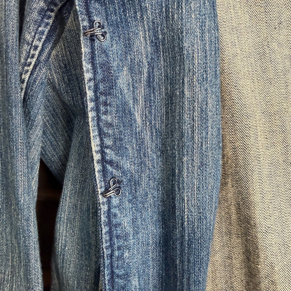 Coldwater Creek Embroidered Denim Jacket - Picture 5 of 6